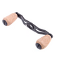 DIY Baitcasting Reel Carnon Fiber Handle Wood Knob Kit