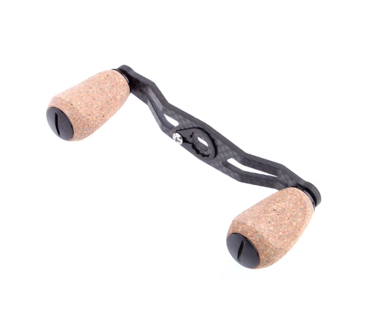 DIY Baitcasting Reel Carnon Fiber Handle Wood Knob Kit