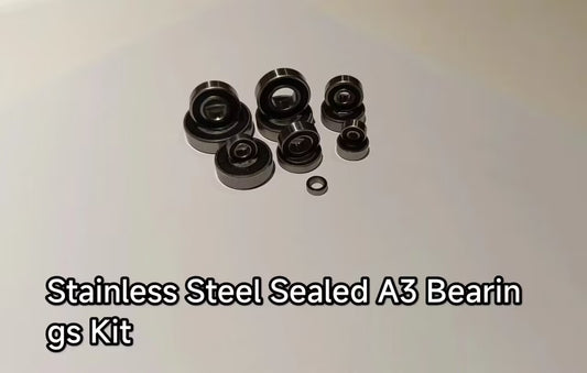 Agama A215T Nitro Truggy Stainless Steel Sealed Bearing Kit - Srune Bearings