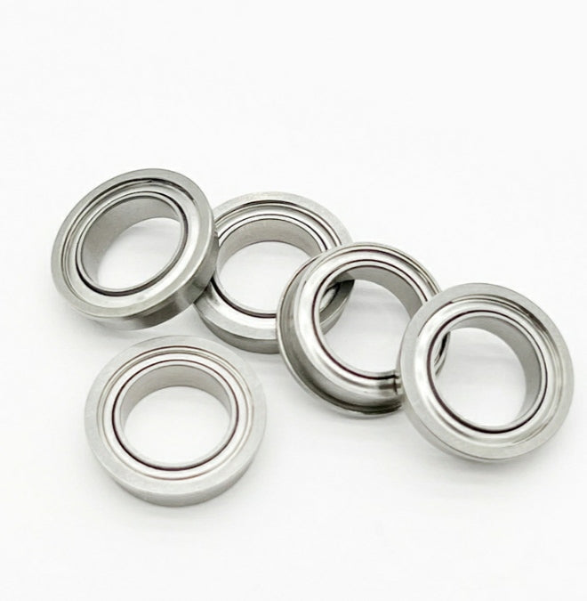RC Racing Truggy Buggy Stainless Steel Flanged Bearings SF6700 10x15x4 - Srune Bearings